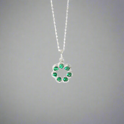 BLOOM PENDANT- EMERALD
