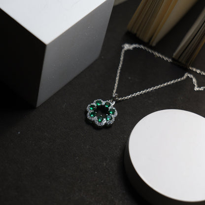 BLOOM PENDANT- EMERALD