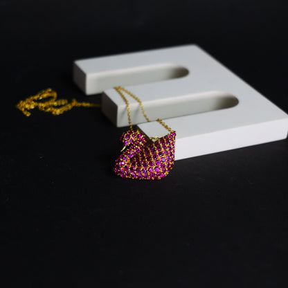 SWAN PENDANT- ROSÉ