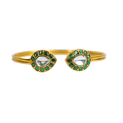 LEAFLET KUNDAN BRACELET