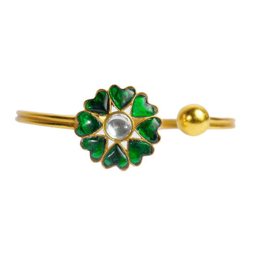 FLORAL KUNDAN BRACELET