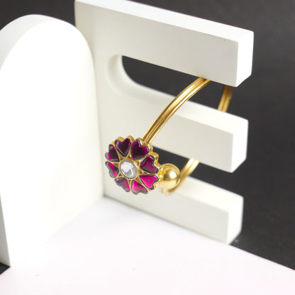 FLORAL KUNDAN BRACELET