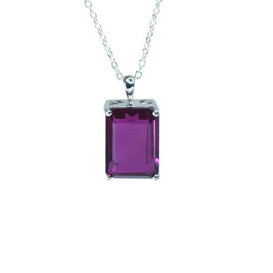 SOLO PENDANT - RHODOLITE(S)