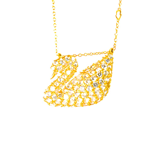 SWAN PENDANT- GOLD