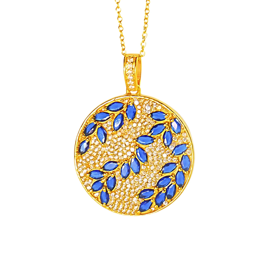 FLORA PENDANT- BLUE