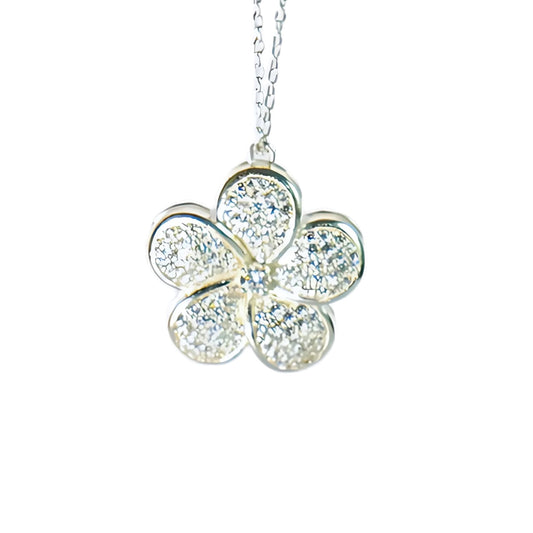 FLORETTE PENDANT- SILVER