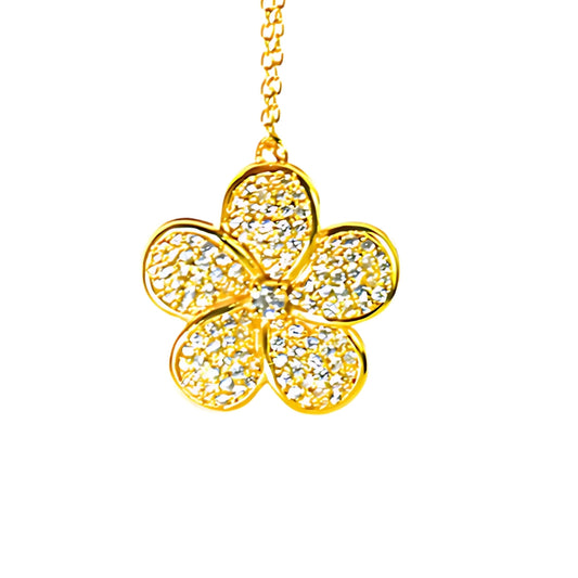 FLORETTE PENDANT- GOLD