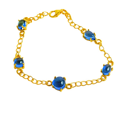 PENTA STONE BRACELET- TOPAZ(G)