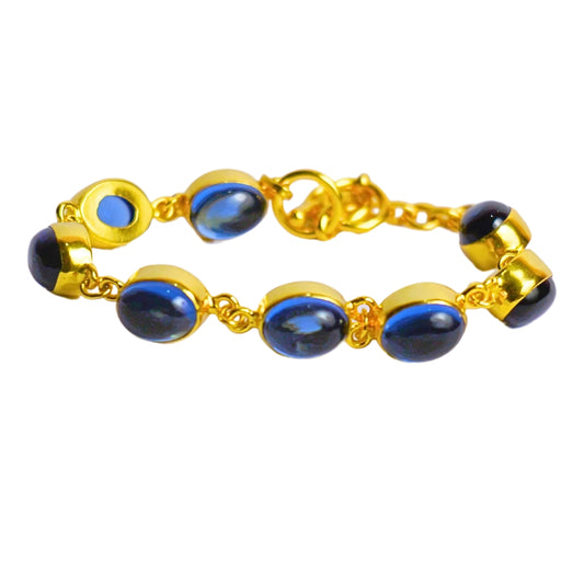 BEZEL BRACELET- TOPAZ(G)
