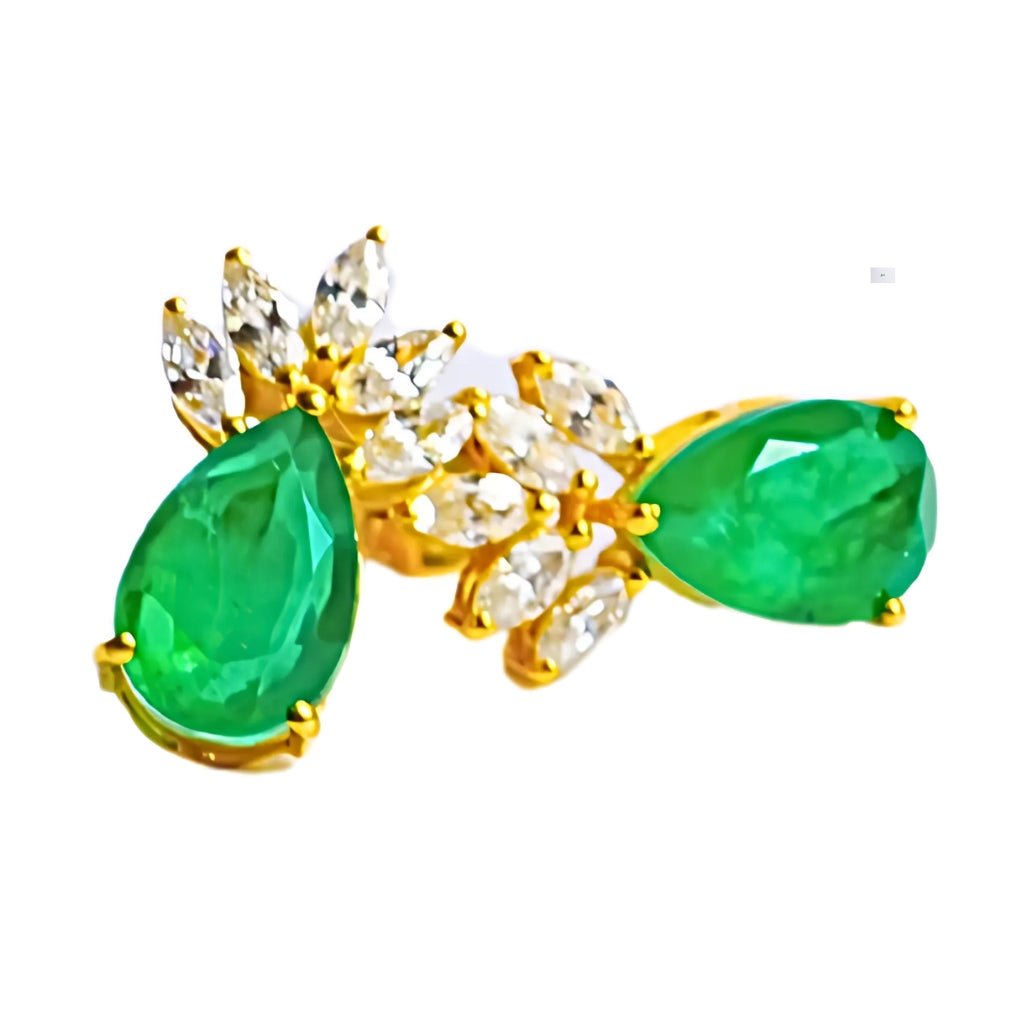 SCARLET EARRINGS- EMERALD(G)