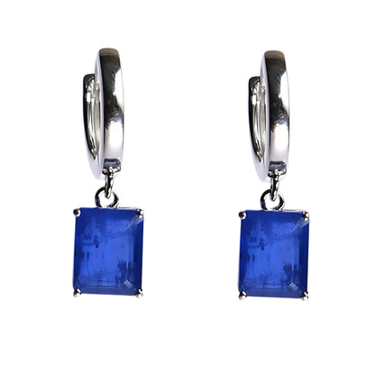 CLASSIC SQUARE EARRINGS- TOPAZ(S)