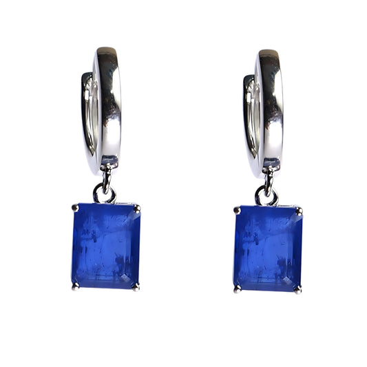 CLASSIC SQUARE EARRINGS- TOPAZ(S)